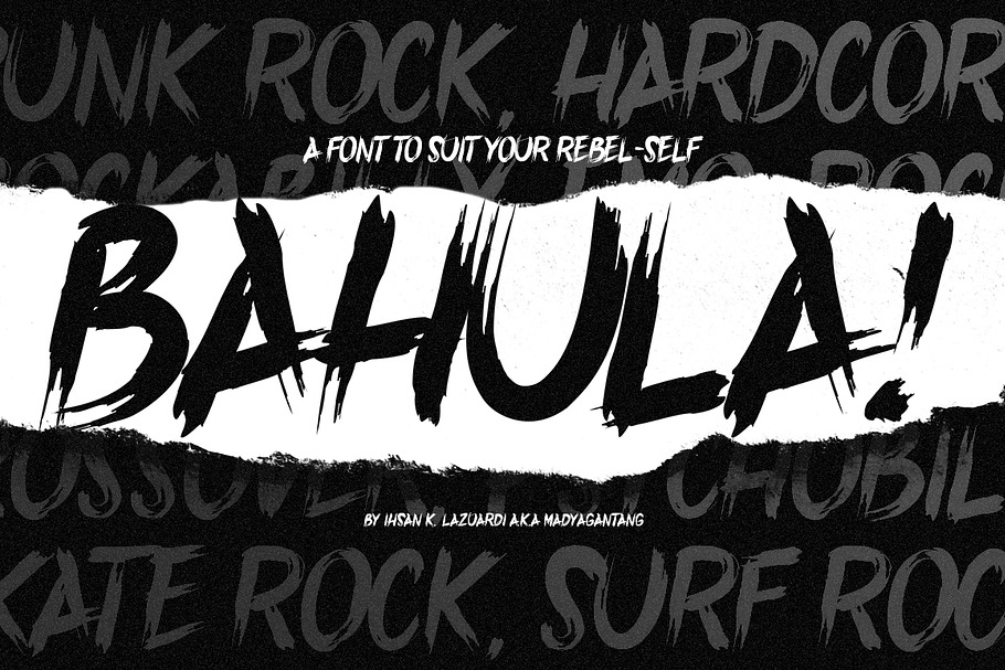 Bahula in Display Fonts - product preview 8