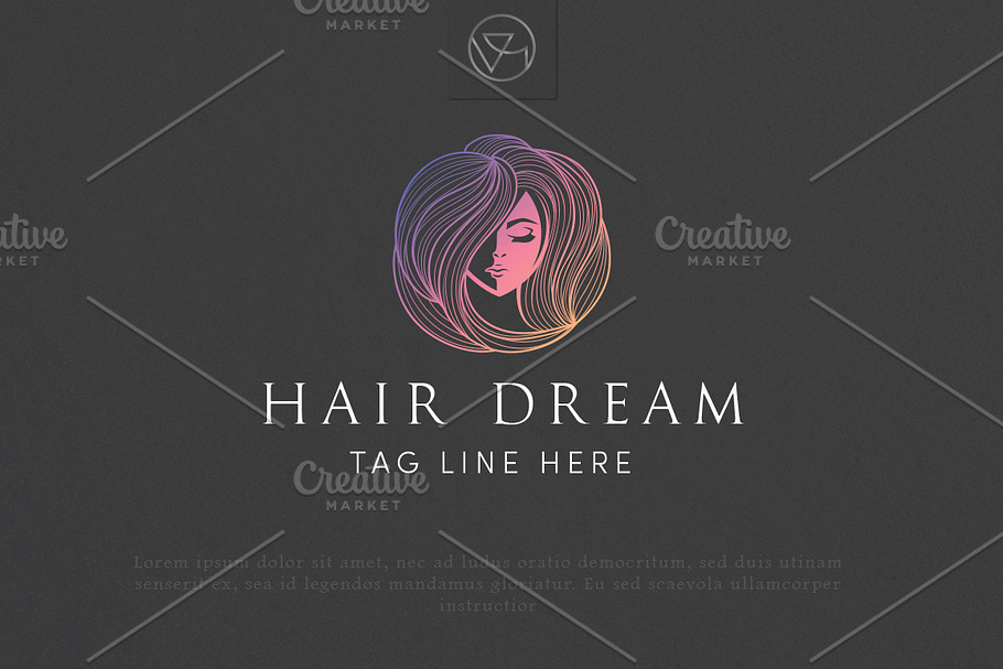 Hair Dream in Logo Templates - product preview 8