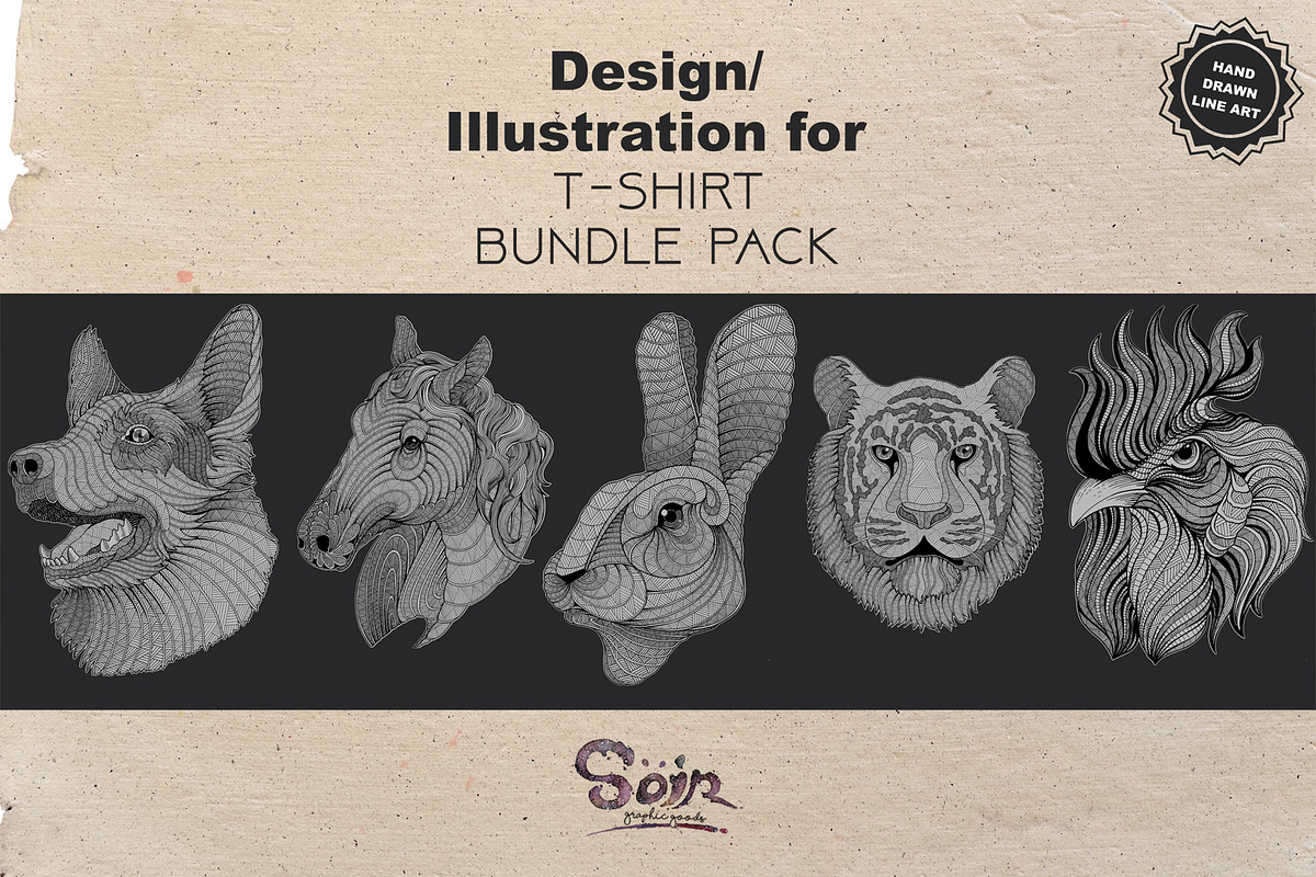 Illustration for T-shirt (Bundle) in Illustrations - product preview 8