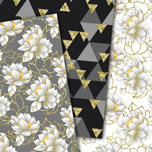 Wild swans patterns in Illustrations - product preview 4