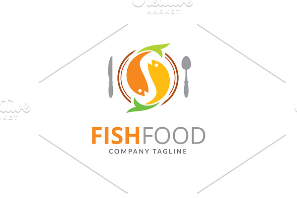 Fish Food Logo