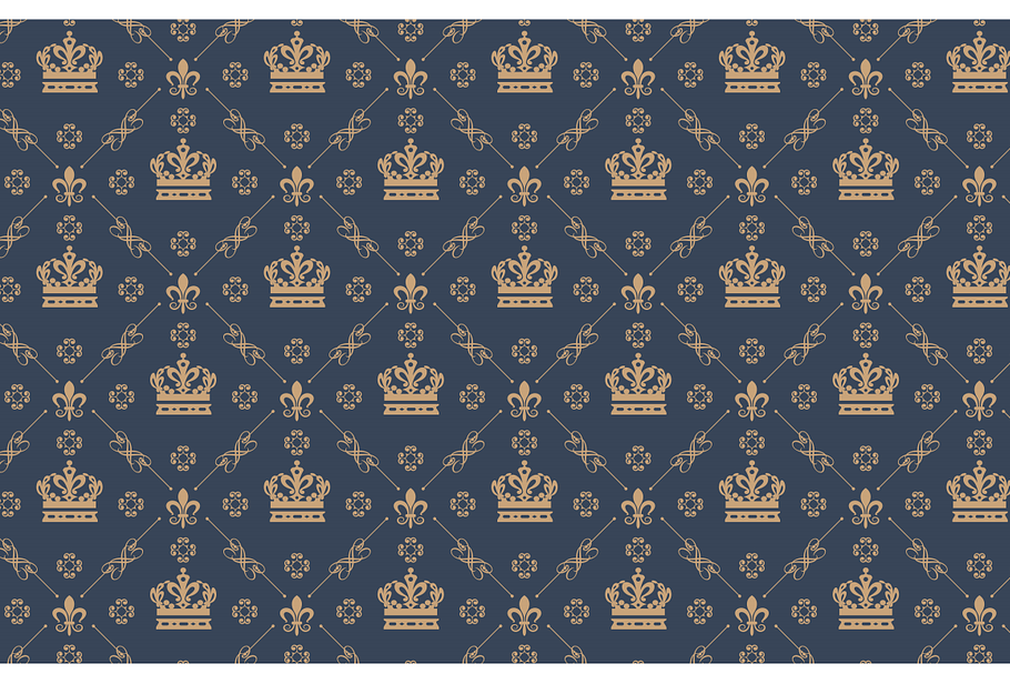 Vintage classic background. Royal in Patterns - product preview 8