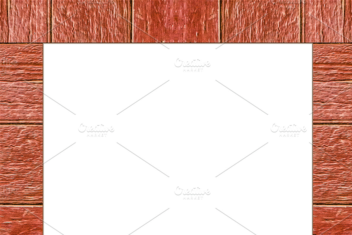Portrait Background with Wooden Borders in Illustrations - product preview 8