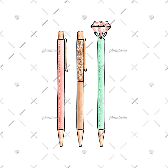 Back To School Cliparts in Illustrations - product preview 1