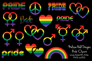 Pride Icons Clipart