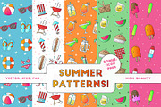 Summer Patterns + Icons