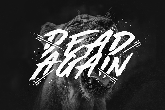 Made by Bears - Font in Scary Fonts - product preview 5