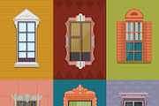 Colorful Windows Flat Collection