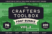Crafters Toolbox Vol.2 - Font bundle