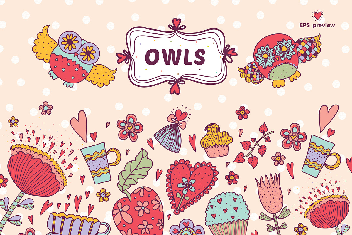 Love owls! in Patterns - product preview 8
