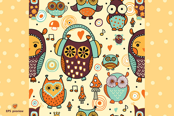 Love owls! in Patterns - product preview 3
