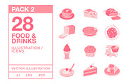 Food & Drinks Icons #2
