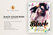 Black Color Wash