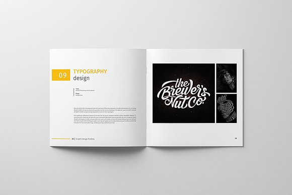 Graphic Design Portfolio Template in Brochure Templates - product preview 24