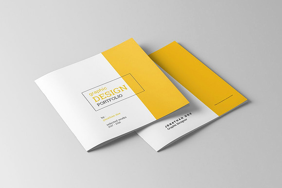 Graphic Design Portfolio Template in Brochure Templates - product preview 27