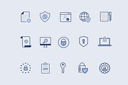 15 GDPR Privacy Policy Icons