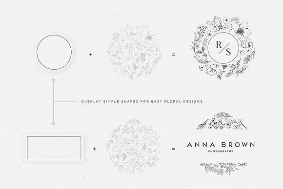 Country Botanicals & Monograms in Illustrations - product preview 9