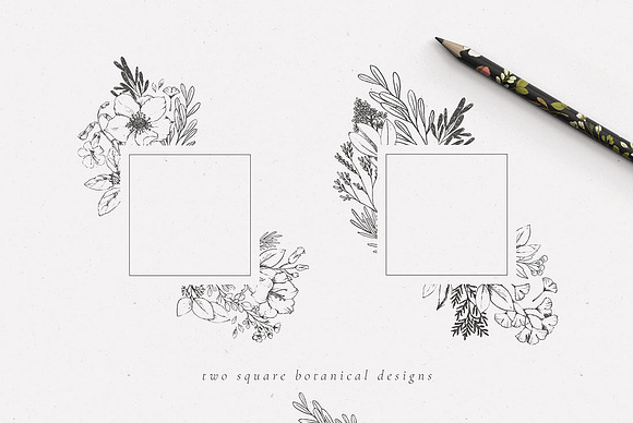 Country Botanicals & Monograms in Illustrations - product preview 10