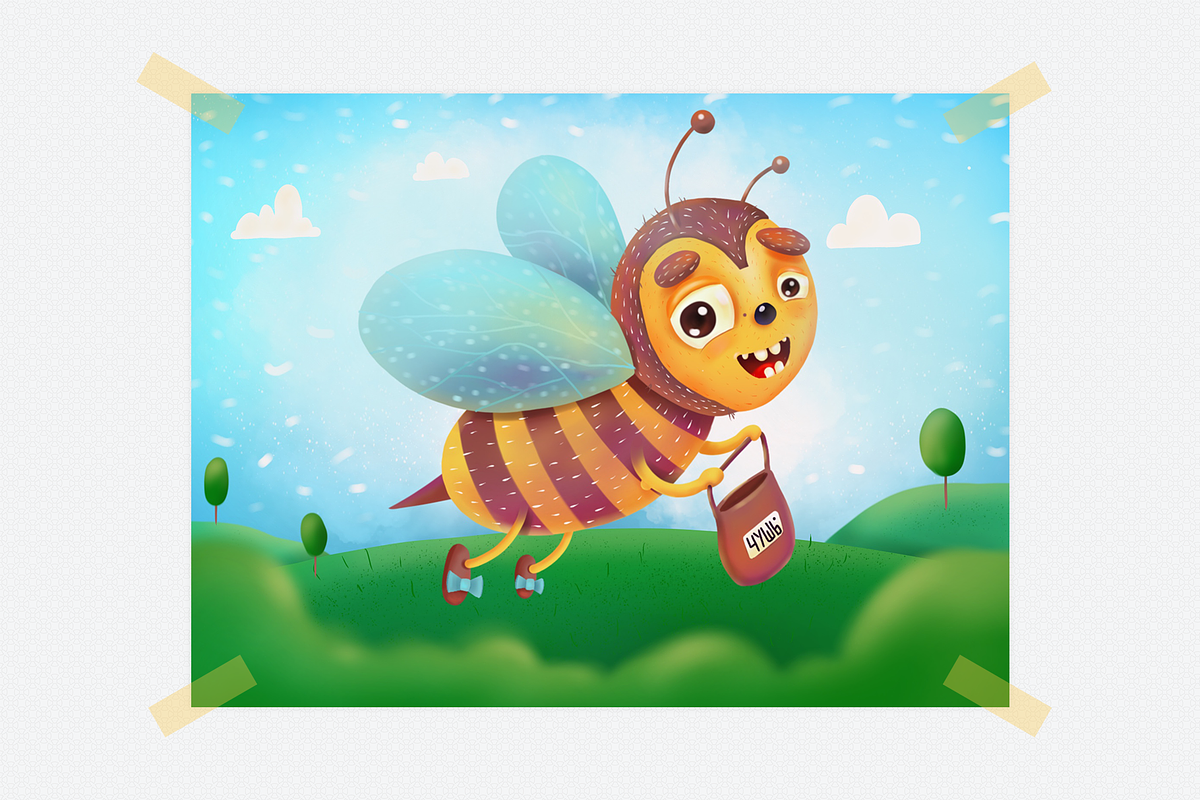 Bee in Illustrations - product preview 8