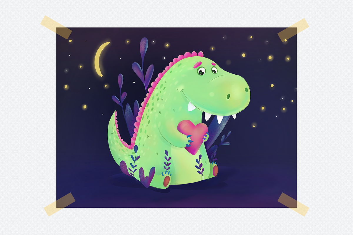 Dinosaur in Illustrations - product preview 8