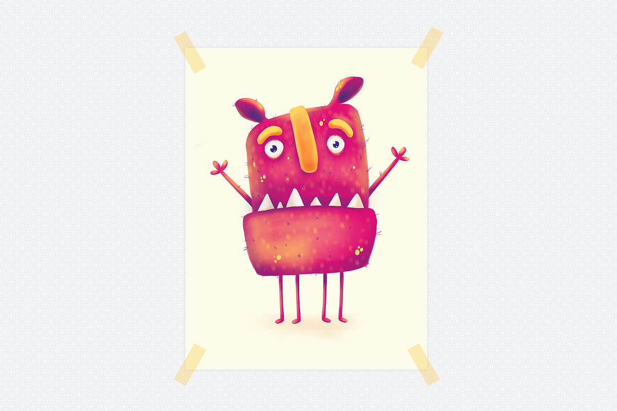 Monster in Illustrations - product preview 8