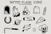 Traditional Tattoo Flash Icons