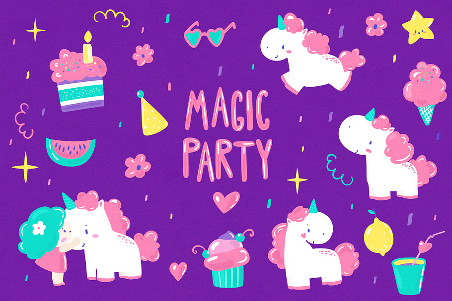 Magic Party in Illustrations - product preview 8