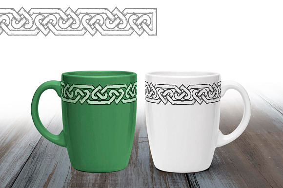 Celtic knots brushes in Photoshop Brushes - product preview 2