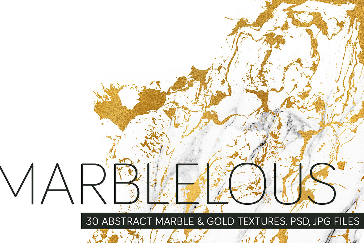 Marblelous: abstract marble & gold in Textures - product preview 8
