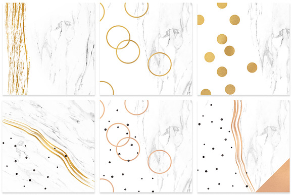 Marblelous: abstract marble & gold in Textures - product preview 4