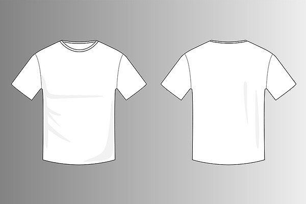 Download blank white t-shirt template | Creative Product Mockups ...