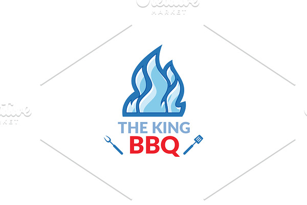 King BBQ Logo