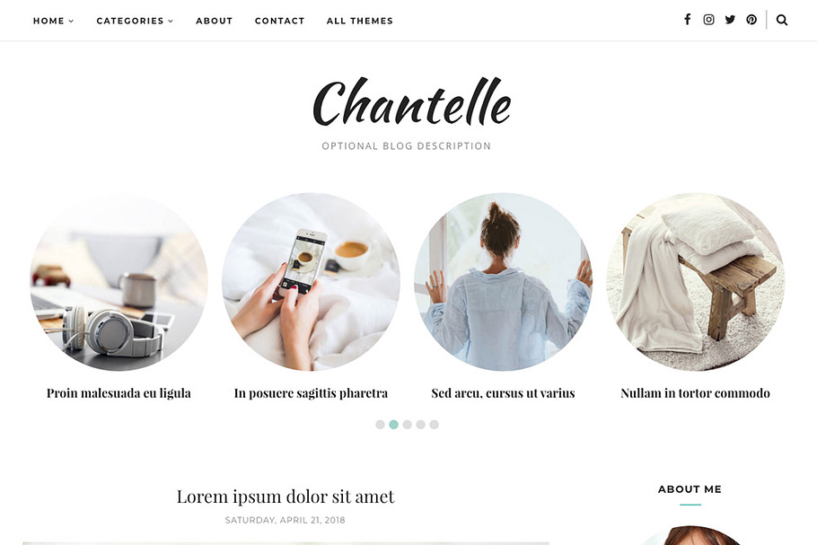 Blogger Template, Blogger Theme in Website Templates - product preview 8