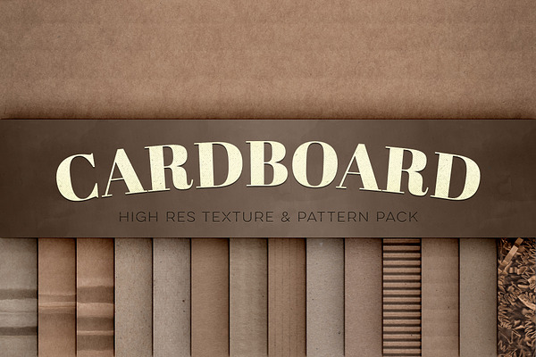Cardboard Texture & Pattern Pack