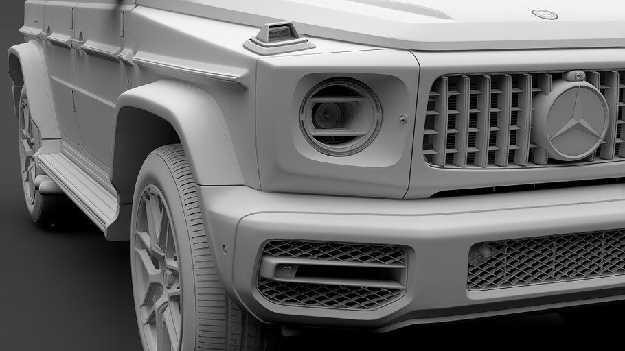 Mercedes AMG G 63 W464 2019 in Vehicles - product preview 17