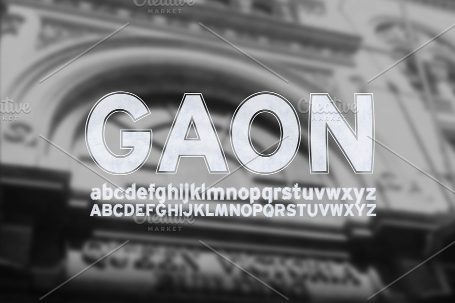 Font | GAON in Sans-Serif Fonts - product preview 8