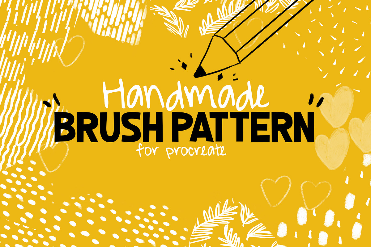 Handmade Brush Pattern - Procreate in Photoshop Brushes - product preview 8