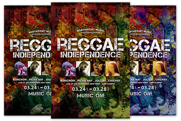 Reggae Indiependence Flyer