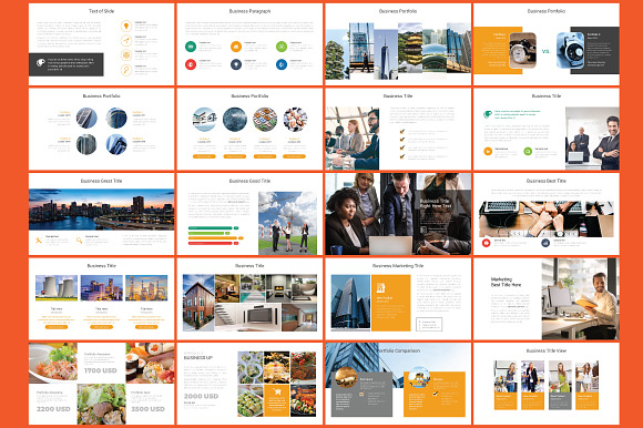 Corporate Business Presentation in Presentation Templates - product preview 1