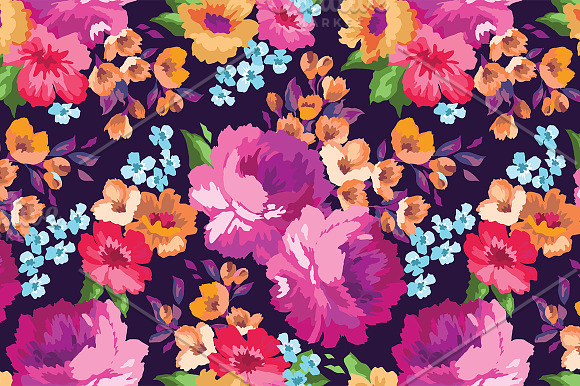 Floral patterns set in Patterns - product preview 3