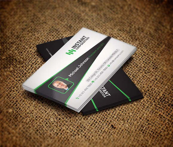 Corporate Business Card 7 in Business Card Templates - product preview 3