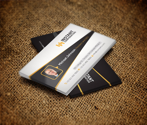 Corporate Business Card 7 in Business Card Templates - product preview 4