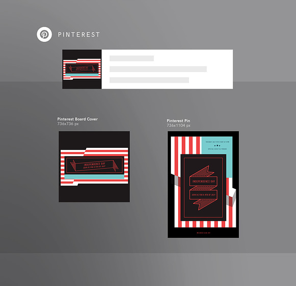 Social Media Pack | Independence Day in Social Media Templates - product preview 4