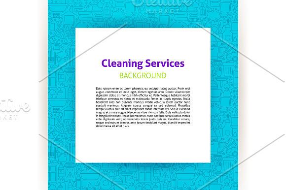 Cleaning Services Line Tile Patterns in Patterns - product preview 4