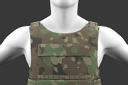 Military Woodland Tactical Vest