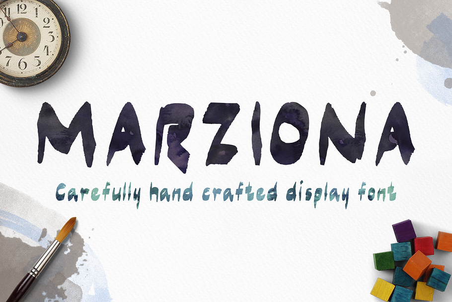 Marziona Pro Font in Display Fonts - product preview 8