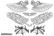 Wing Vector Pack 3