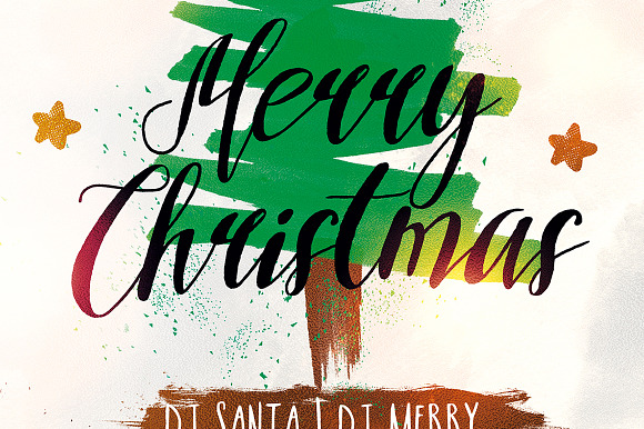 Christmas Art in Flyer Templates - product preview 4