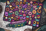 Donuts Objects & Elements Set