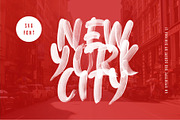 New York City SVG FONT